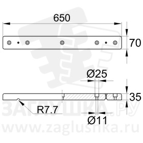 СтБукРН70х70х650