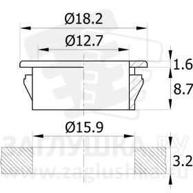 TFLF15,9x12,7-3,2