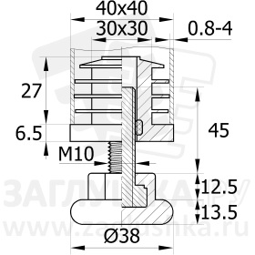 40-40М10.D38x45