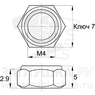 DIN985-M4