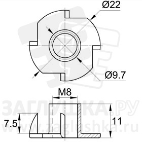 DIN1624A2-M8