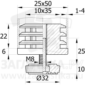 25-50М8П.D32x25